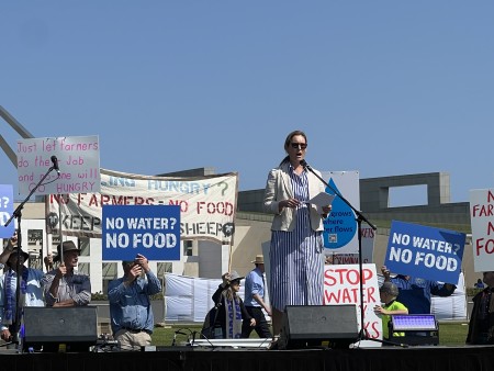 Speech at National Ag Rally, work with us not against us