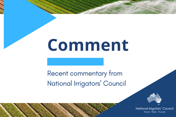 NIC opinion in Irrigation Australia Limited  Spring Journal